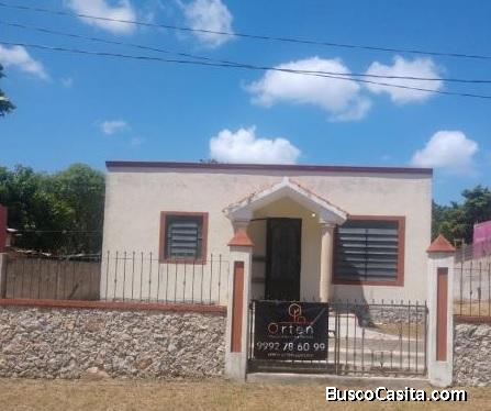 VENTA DE AMPLIA CASA EN CONKAL 
