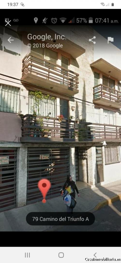 Departamento semiamueblado