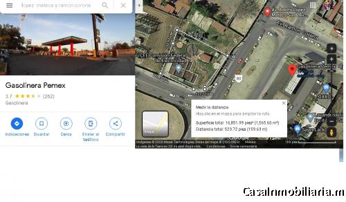 terreno lopezmateos esquina ramon corona junto al nuevo liverpool