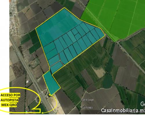 75.5 hectáreas $350XM2, PLUSVALÍA, IDEAL PARA agroindustrial o industria ligera