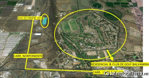 2 LOTES DE 1 HECTÁREA, $900XM2, PLUSVALÍA, Ideal para industria.