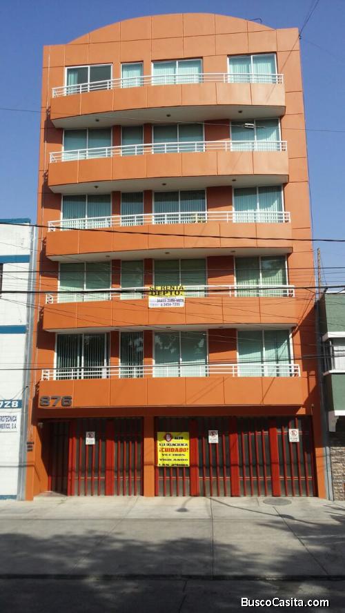 Bonito departamento  en renta sobre Obrero Mundial