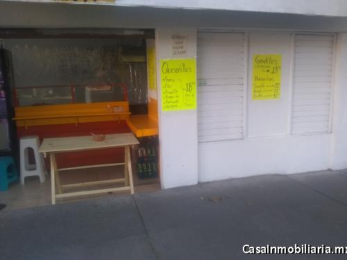 Se renta local comercial en Roma Sur CDMX