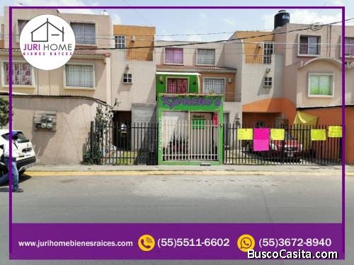 CASA EN RENTA EN PUEBLO NUEVO CHALCO