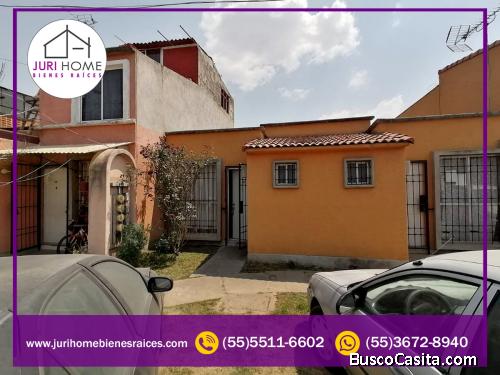 CASA EN RENTA EN PUEBLO NUEVO CHALCO EDOMEX