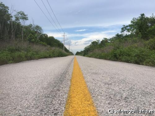OFERTA TERRENO SUBURBANO EN CANCUN DE 345,000 M2 PARA FRACCIONAMIENTO CAMPESTRE