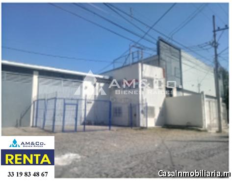 BODEGA  INDUSTRIAL EN RENTA COLONIA AGUA BLANCA ZAPOPAN $  83,400.00
