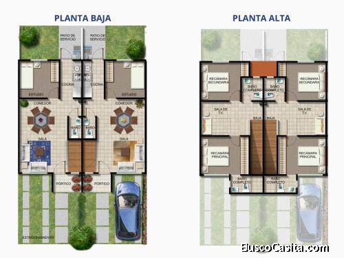 casas en lago residencial