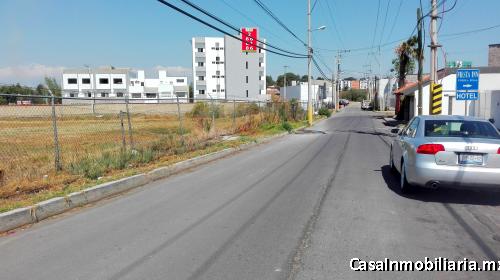 Terreno 5,236 m2 Rancho Moratilla frente a planta VW Puebla