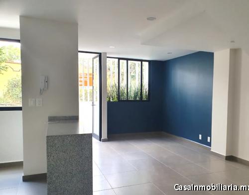 Estrene depto amueblado de 2 niveles a unos pasos de la Roma Norte