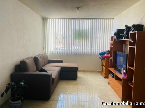 Iluminado departamento exterior en Fovissste