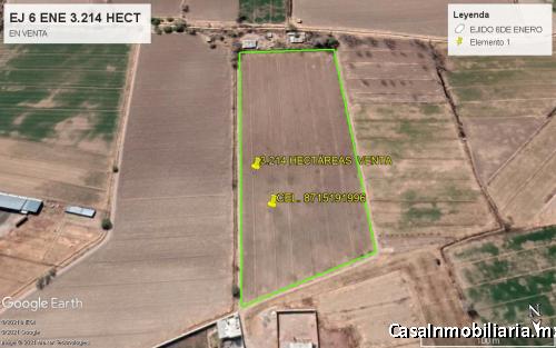 32140 m2 EJIDO 6 DE ENERO DE LERDO, DGO