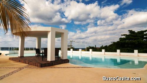 “HERMOSOS ESTUDIOS FRENTE AL MAR DE COZUMEL”