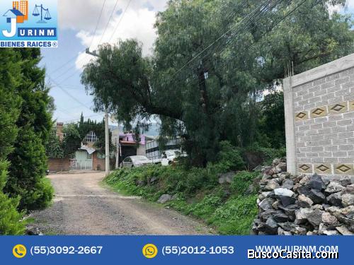 TERRENO EN VENTA EN TETELCO TLÁHUAC CDMX