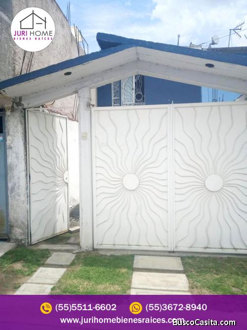 LINDA CASA EN VENTA EN CHICOLOAPAN EDOMEX