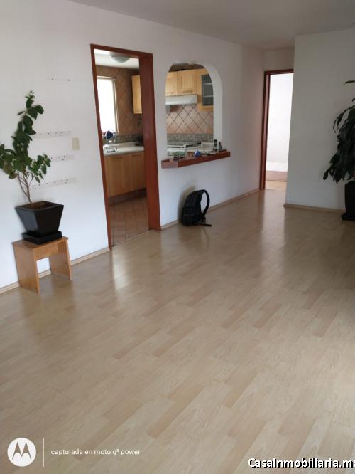 Bonito e iluminado departamento de 3 recamaras 2 baños 2 estacionamientos col. letran valle