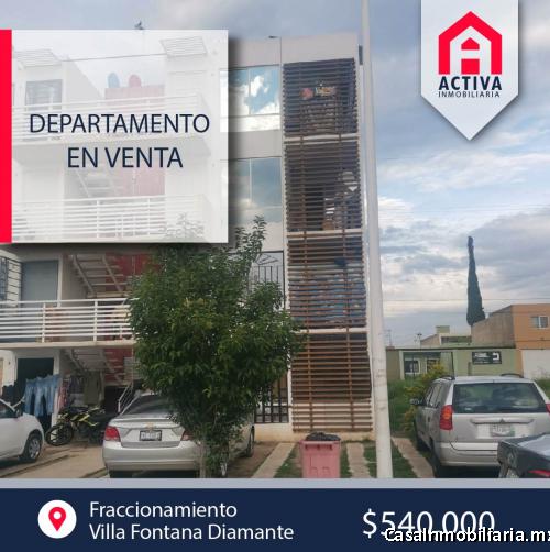 Departamento en venta en Zapopan, en el Fraccionamiento Villa Fontana Diamante