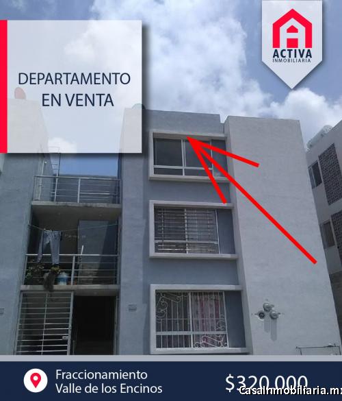 Departamento en el fraccionamiento Valle de los encinos