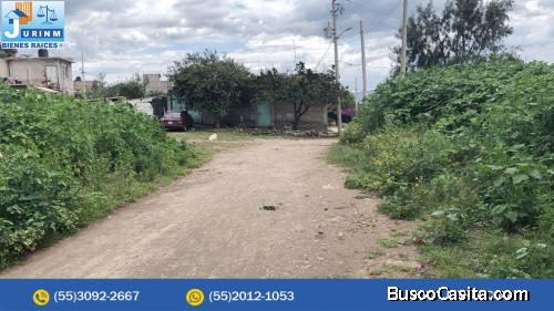 SE VENDE TERRENO EN TLAPACOYA IXTAPALUCA