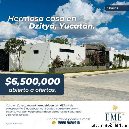 Casa en venta en Dzityá