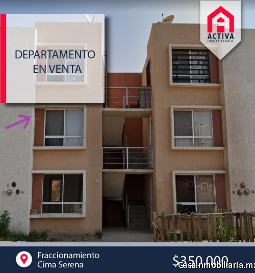 Departamento en El Salto, Fraccionamiento Cima Serena