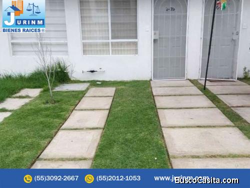 SE RENTA CASA EN LOS HÉROES CHALCO