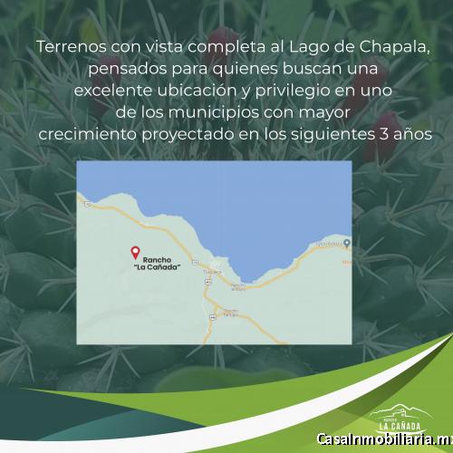 TERRENOS CAMPESTRES CON EXCELENTE VISTA AL LAGO DE CHAPALA