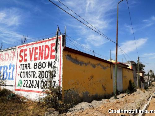 terreno sur de Puebla 880m2