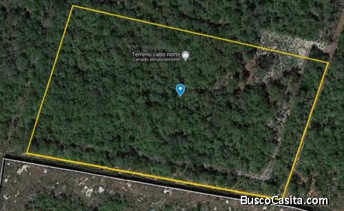 Terreno en venta a precio de regalo a un costado de cabo norte 