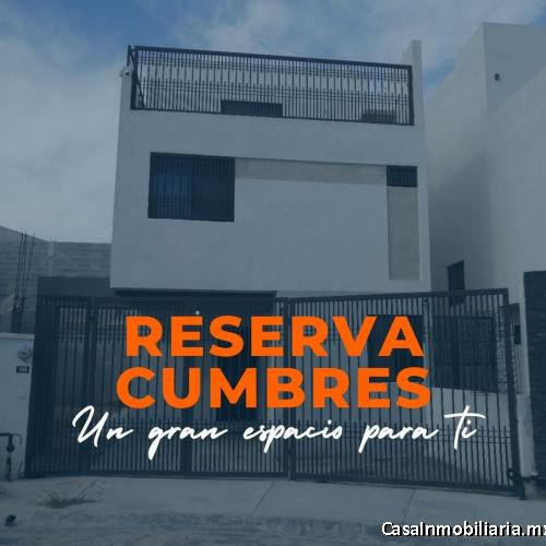 CASA EN VENTA FRACC RESERVA CUMBRES 