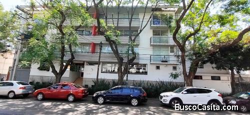 Amplio departamento de 3 recámaras Col. Del Valle