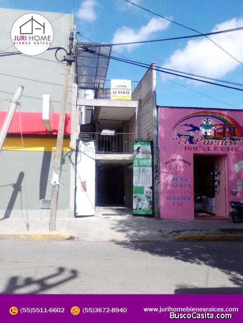 SE RENTA LOCAL 3 NIVELES CHALCO