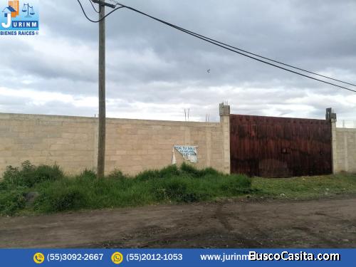 TERRENO EN VENTA EN MIRAFLORES CHALCO