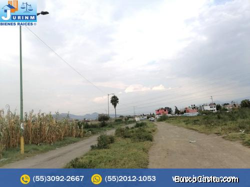 TERRENO EN VENTA EN SAN SEBASTIAN CHALCO