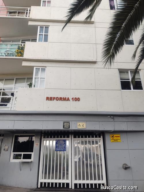 DEPARTAMENTO EN RENTA EN AV. PASEO DE LA REFORMA 100