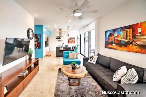 Hermoso penthouse en Bahía Príncipe (Akumal)