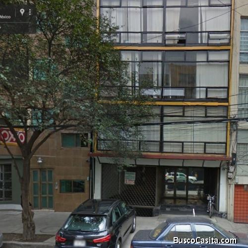 SE RENTA OFICINA EN 3ER. PISO EN COL. ROMA NORTE
