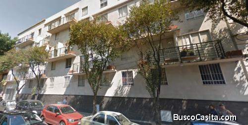 DEPARTAMENTO EN RENTA  A 2 CALLES DEL MONUMENTO A LA REVOLUCION