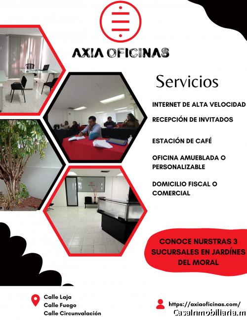  ¡Descubre Axia Oficinas, tu nuevo espacio de trabajo ejecutivo y formal en Jardines del Moral, León