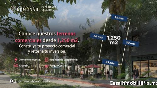 TERRENOS COMERCIALES  KOMUNAH SAN CRISANTO