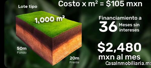 terreno en venta Kinchil Yucatán