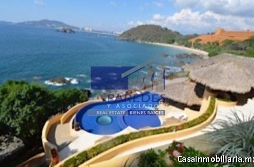 Exclusivo departamento en Renta 5 recamaras con vista al pacifico en Ixtapa A01