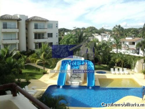 A26 Departamento en condominio de 3 recamaras Ixtapa