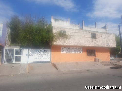 LOS MOCHIS, SINALOA ( TERRENO BULEVARD ROSALES).CON EDIFICIO ANEXO AVENIDA ESQUINA BULEVARD 