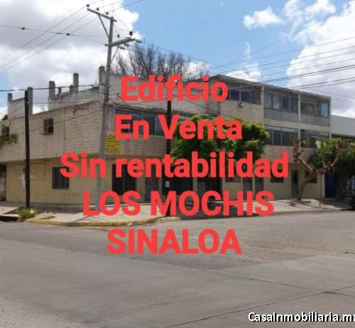 EDIFICIO, EN ESQUINA ( ESCUCHAN PROPUESTAS, DÉ CONTADO) LOS MOCHIS, SINALOA 
