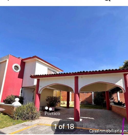 Casa grande en San Pedro cholula, fracc. cerrado