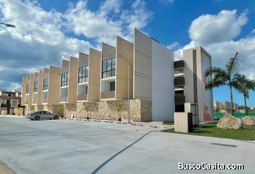 Departamento en venta a estrenar Privada Seremos Residencial Merida