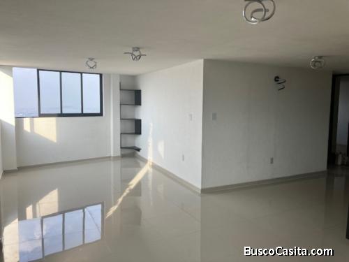 EN RENTA, AMPLIO, ILUMINADO Y MODERNO DEPARTAMENTO CON PRECIOSAS VISTAS